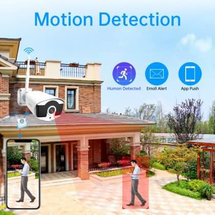 Buy Jooan Ch Nvr Mp Mp Wireless Cctv System Waterproof Outdoor P P Wifi Ip Security Camera